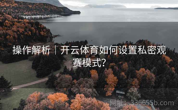 操作解析｜开云体育如何设置私密观赛模式？